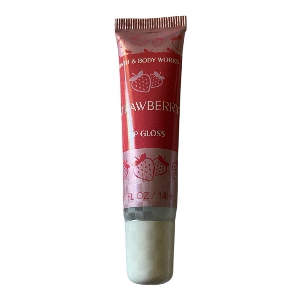 #148-NWT-BATH & BODY WORKS-STRAWBERRY POUND CAKE SET - Picture 7 of 8